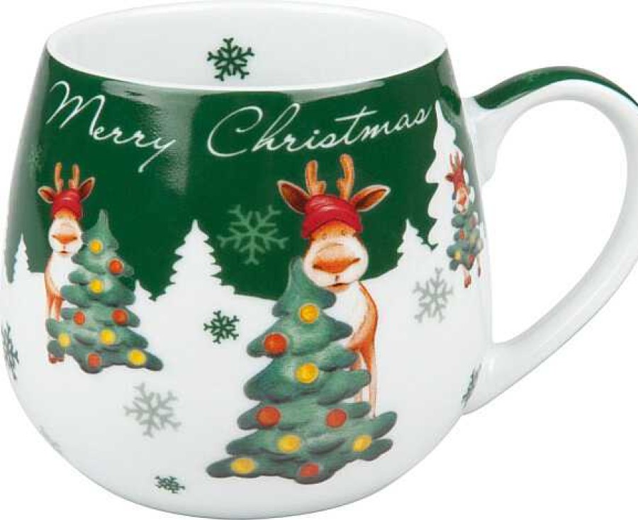 KONITZ Snuggle Mug Merry Christmas - Christmas Elk Christmas