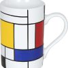 KONITZ Mug Hommage To Mondrian - Large Fragments Bauhaus