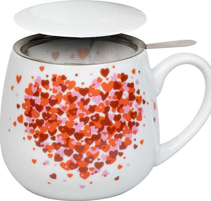 KONITZ Snuggle Mug, Sieve And Cover Love Explodes Love