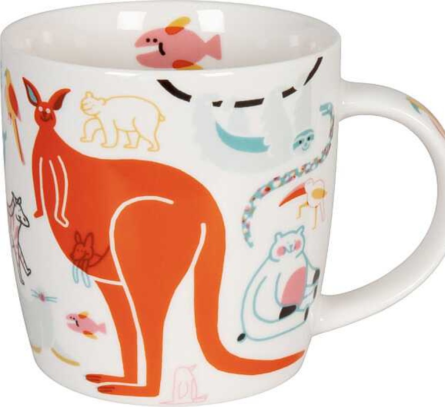 KONITZ Mug Katja Groskinsky - Kangeroo & Co. Animals