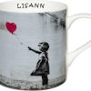 KONITZ Mug Girl With Balloon By Banksy Mugs With Names