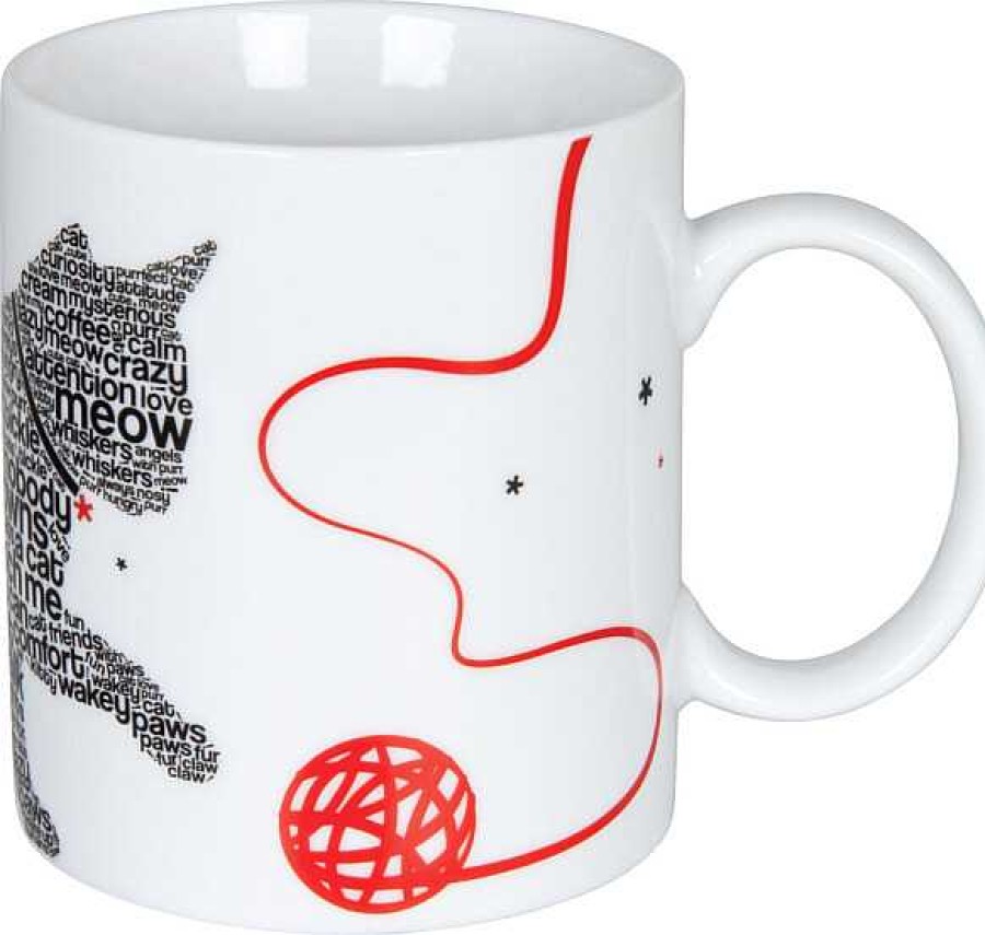 KONITZ Mug Criss Cross Animals - Cat Animals