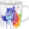 KONITZ Mug Watercoloured Animals - Zebra Watercoloured Animals