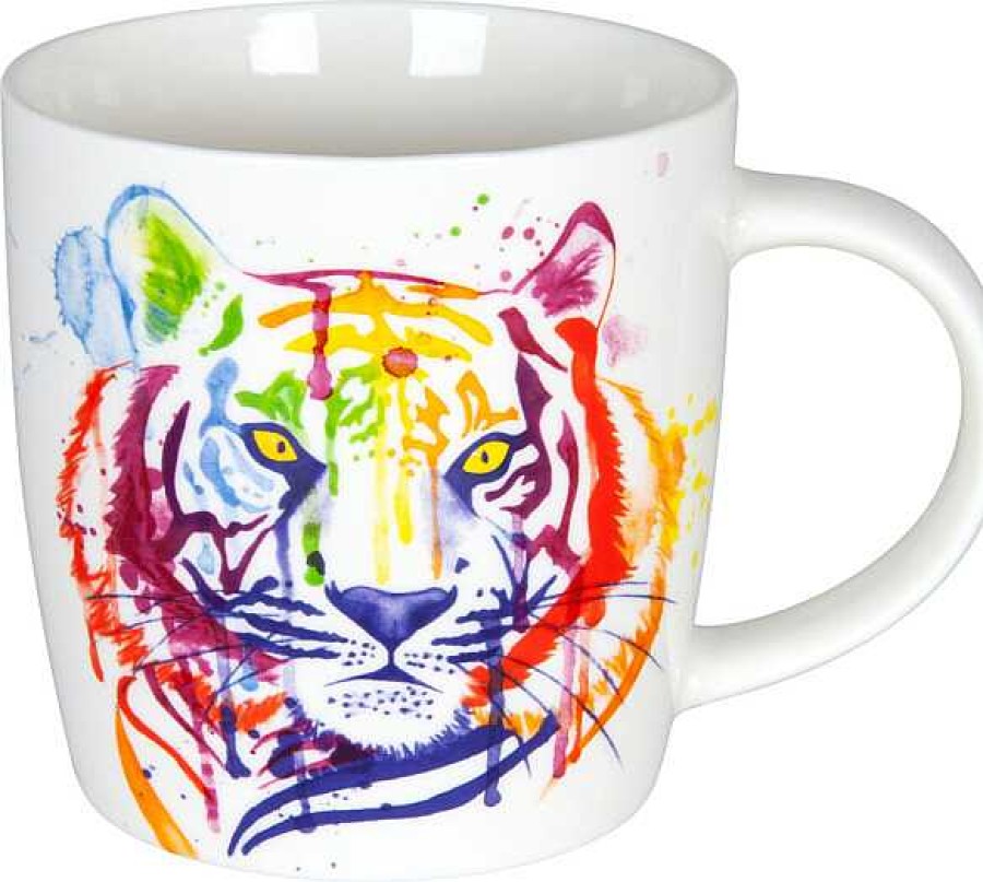 KONITZ Mug Watercoloured Animals - Tiger Watercoloured Animals