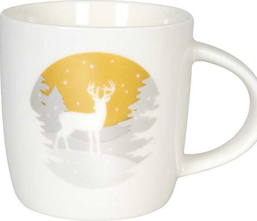 KONITZ Mug Simply Golden - Stag Winter