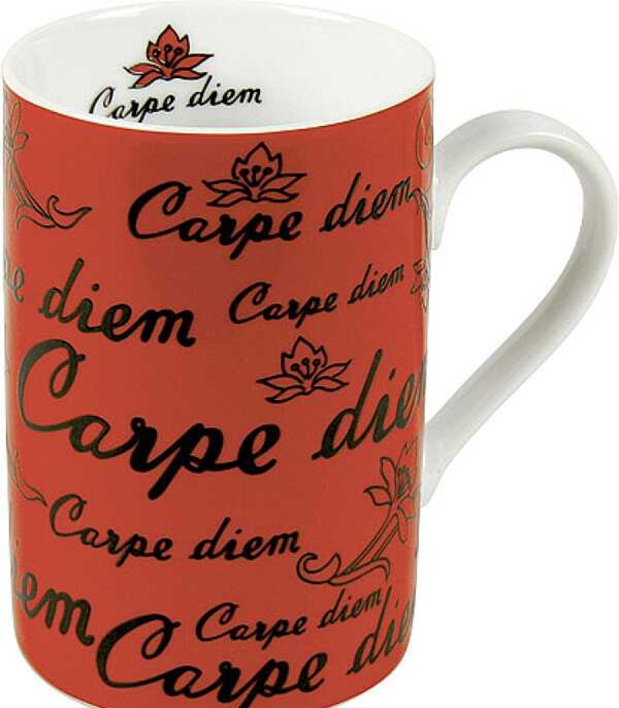 KONITZ Mug Carpe Diem - Red Gifts For Everyone