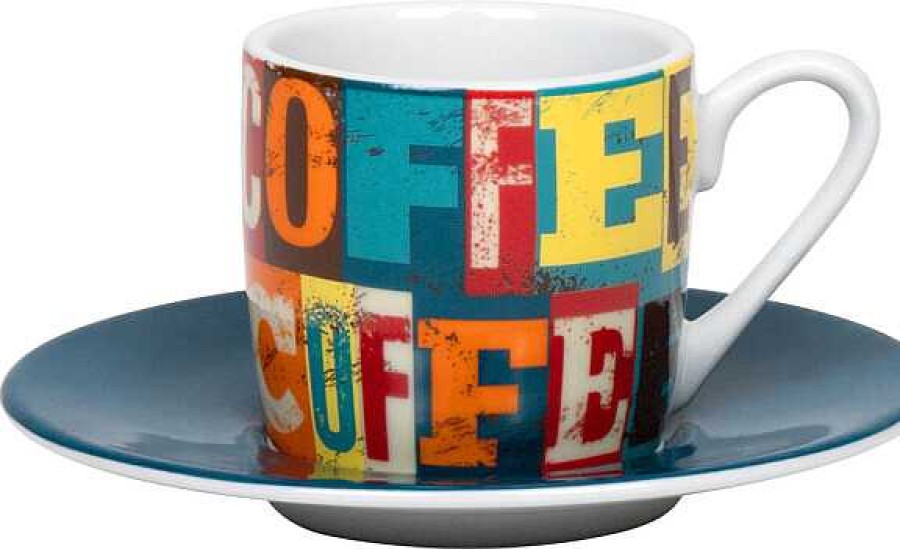 KONITZ Espresso Cup Coffee Squares Coffee