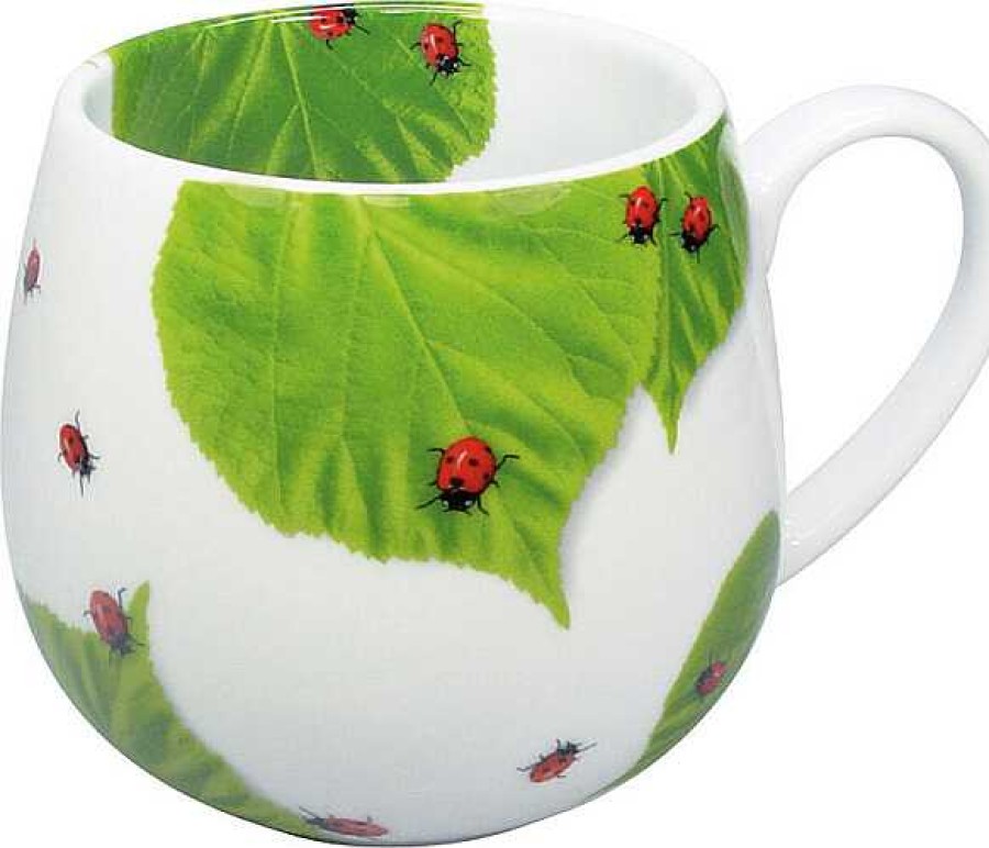 KONITZ Snuggle Mug Ladybird On Leaves Animals