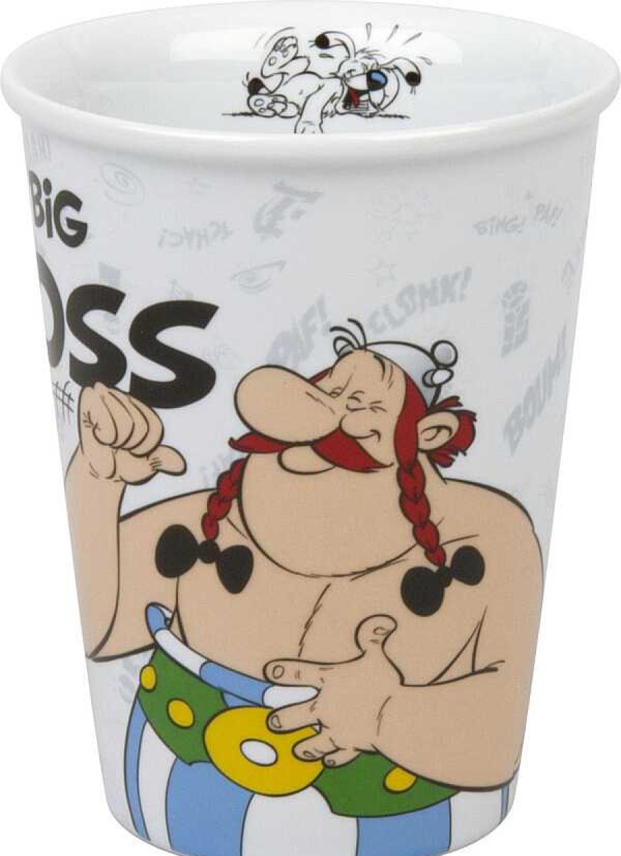 KONITZ Coffee To Go Mug Asterix-Characters Big Boss Asterix