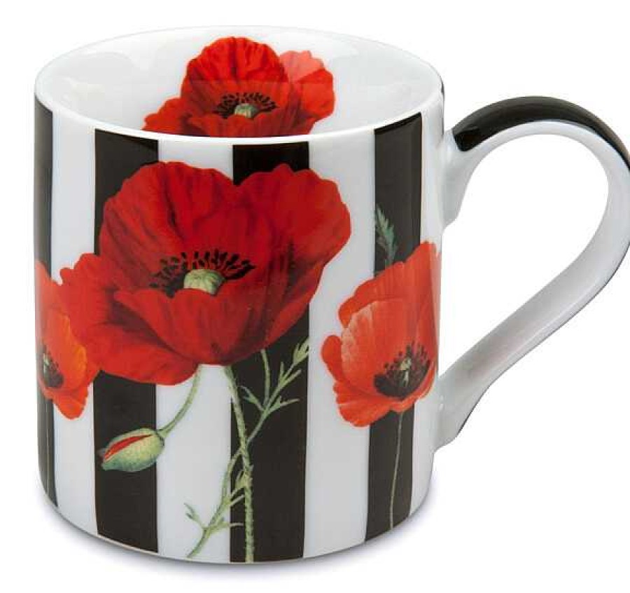 KONITZ Mug Madame Petite - Stripes Flowers