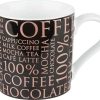 KONITZ Mug 100% Coffee - Rose/Black Coffee