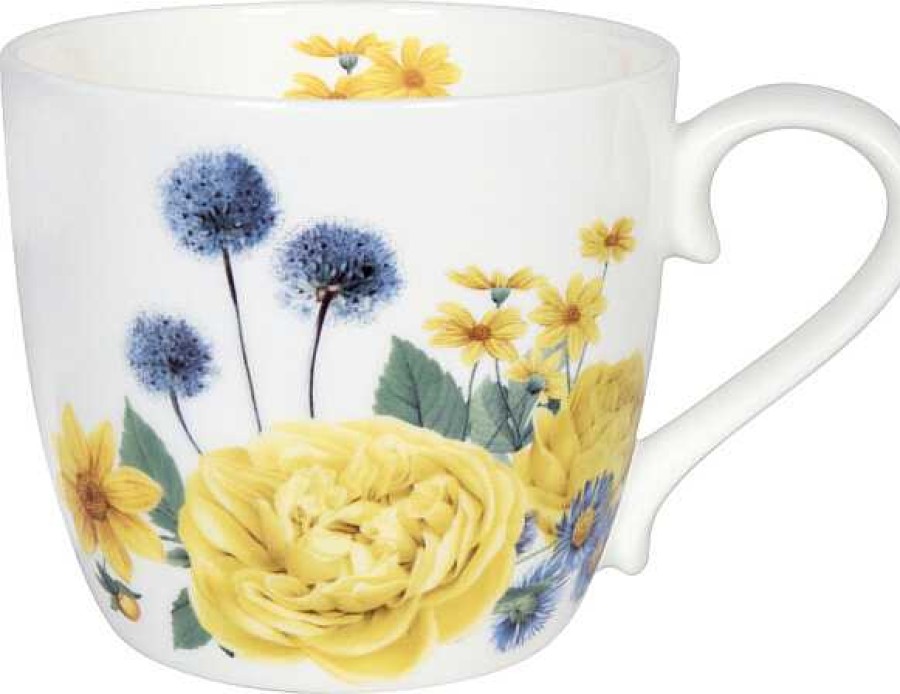 KONITZ Mug Gardening - Yellow Roses Flowers