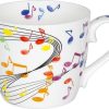 KONITZ Mug Flying Notes Music