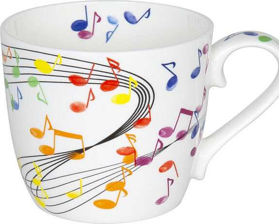 KONITZ Mug Flying Notes Music