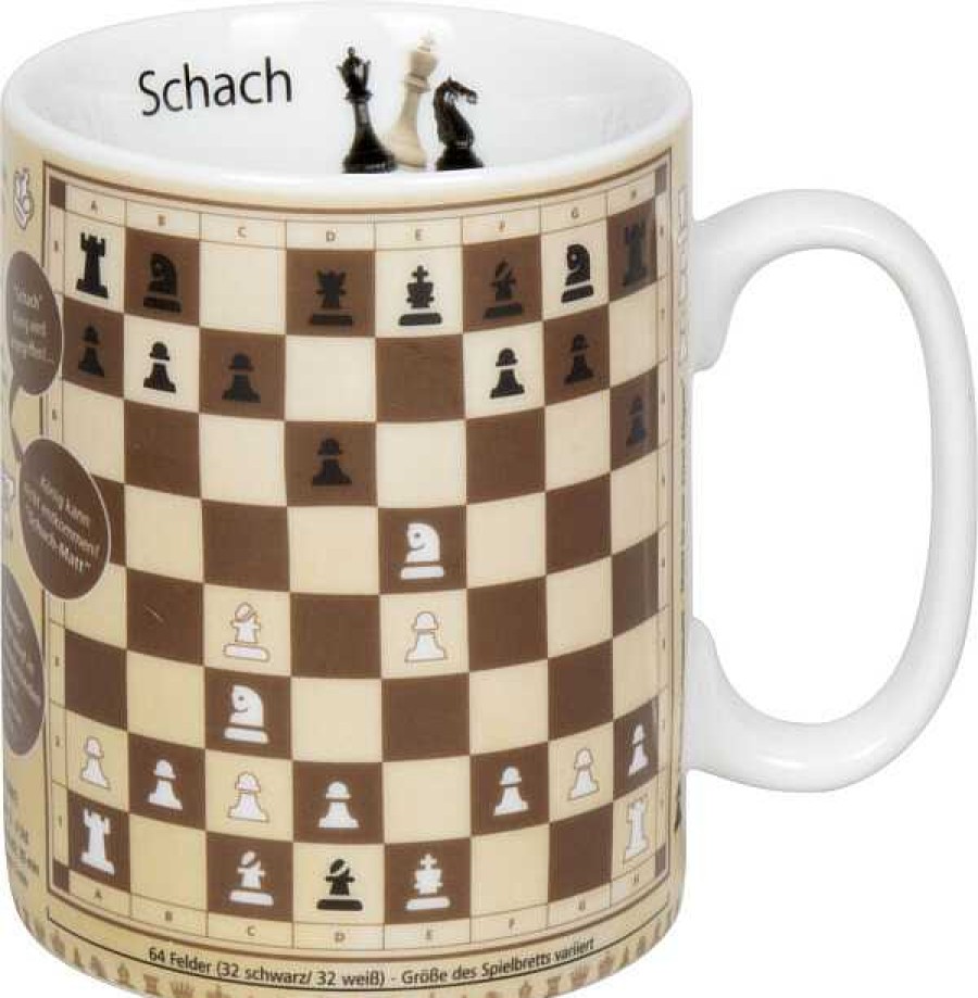 KONITZ Mug Wissensbecher Schach Mugs Of Knowledge