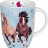 KONITZ Mug Pferdefreunde - Horses - Lightblue Animals