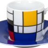 KONITZ Espressoset Hommage To Mondrian - Small Fragments Bauhaus