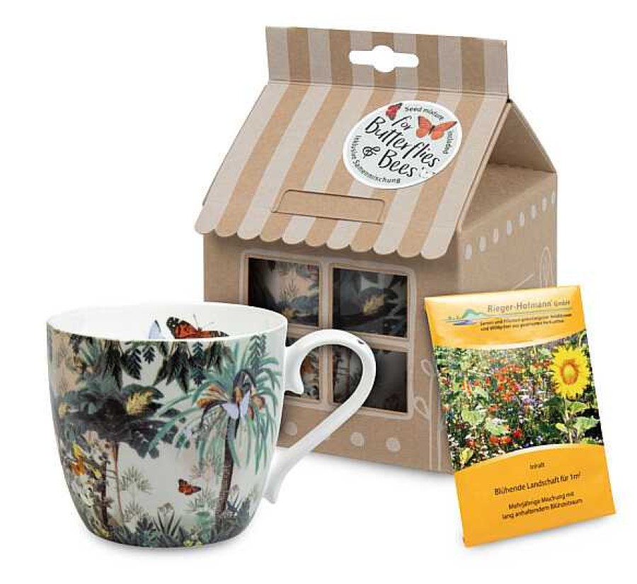 KONITZ Mug +Giftbox + Flower Seeds Jungle Heritage - Binny Talib Flowers