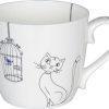 KONITZ Mug Cats And Birds Animals