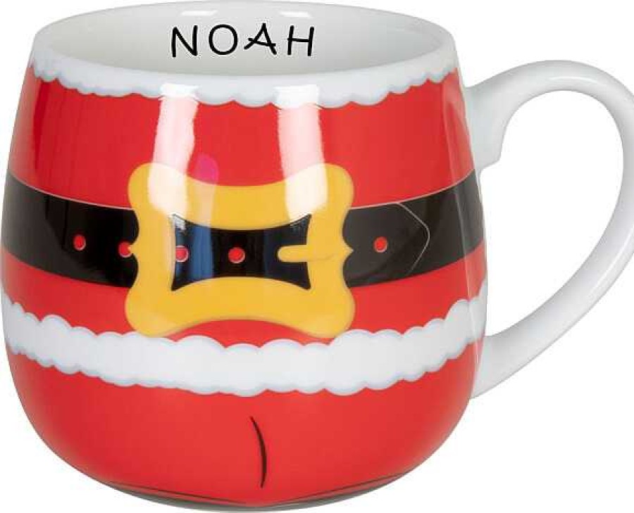 KONITZ Snuggle Mug Santa Claus Is Coming+Name Mugs With Names