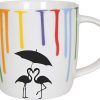 KONITZ Mug Rainbowdrops-Flamingo Animals