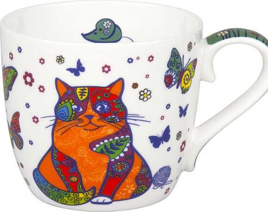 KONITZ Mug Colourful Animals - Cat Colourful Animals