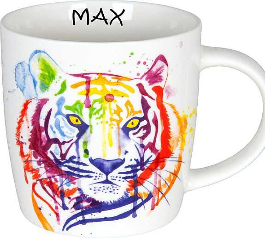 KONITZ Personalized Mug Watercoloured-Tiger Mugs With Names