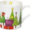 KONITZ Mug Watercoloured Tree Christmas