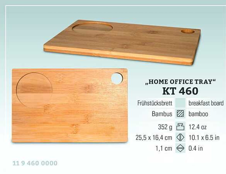 KONITZ Bamboo Tray Breakfast Tray Gifts For Everyone